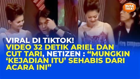 VIDEO MESUM CUT TARI ARIEL Lihat adegan paling romantis kancing mutiara selama farming higgs viral band legendaris image 2