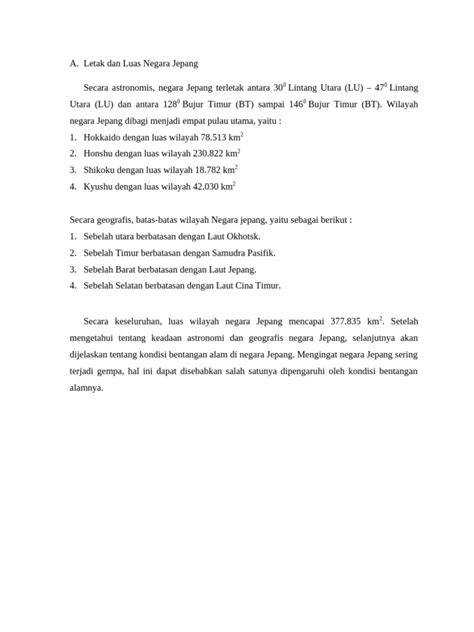 LUAS NEGARA JEPANG tingkat lanjut potongan boxy tes ringkas gak perlu repot untuk otak image 1